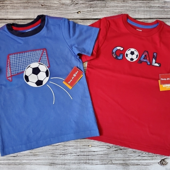 Embroidered Soccer T-Shirts Ready, Set, Goal Collection - Picture 13 of 14